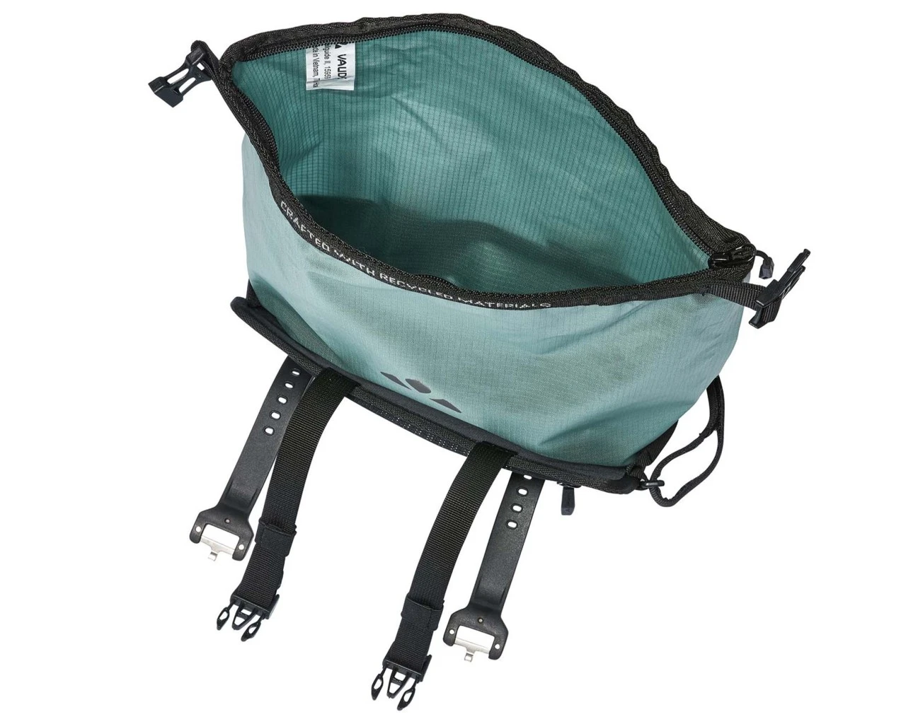 Vaude Trailguide II - 3 Liter Wasserdichte Oberrohrtasche | Dusty Moss – Bild 4