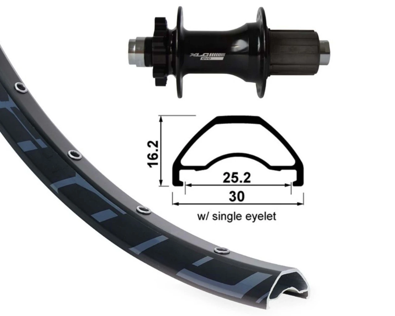 XLC MTB Hinterrad 29" RW-A01, 6-Loch..szTA 12x148mm 4 XLC MTB Hinterrad 29" RW-A01, 6-Loch..szTA 12x148mm – Bild 2