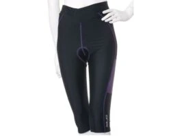XLC Pro 3/4 Damenshort Gr. XS Schwarz/violett